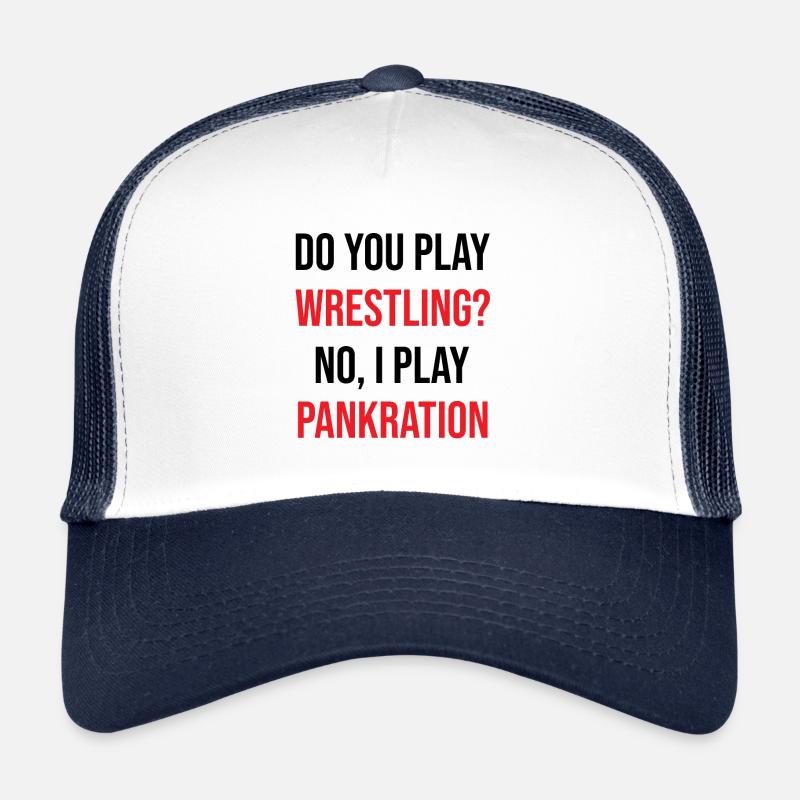 Spielst du Pankration Trucker Cap
