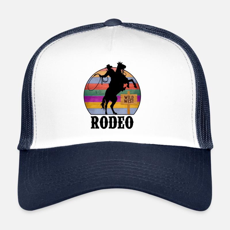 Rodeo Wild West Trucker Cap