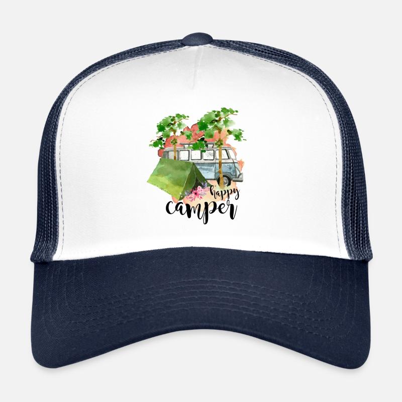 Glücklicher Camper Trucker Cap