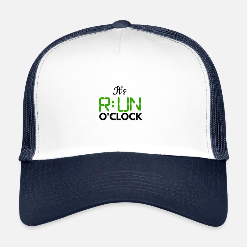 Run O'clock Running Jogging Running Sport Trucker Cap