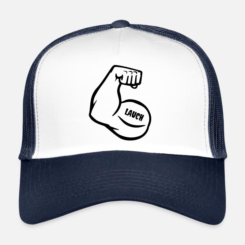 bras musculaire spirituel avec biceps Casquette trucker 