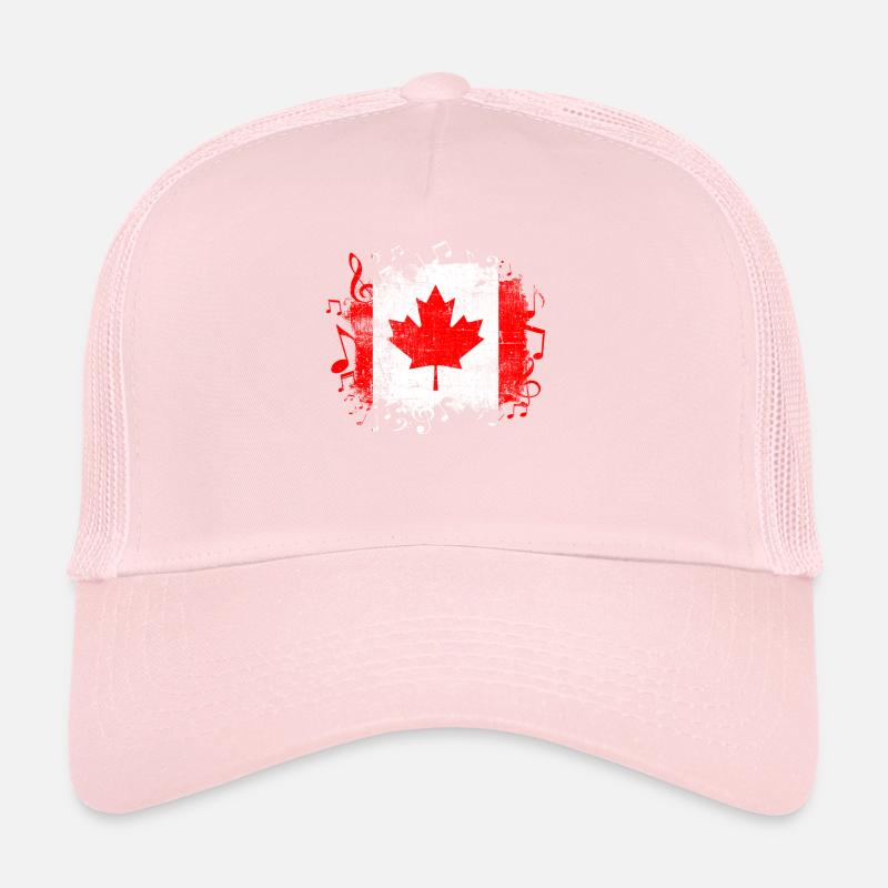 Canada Music Trucker Cap