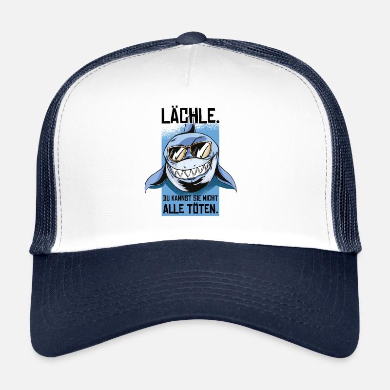 Lächle Du Kannst Sie Nicht Alle Töten Trucker Cap