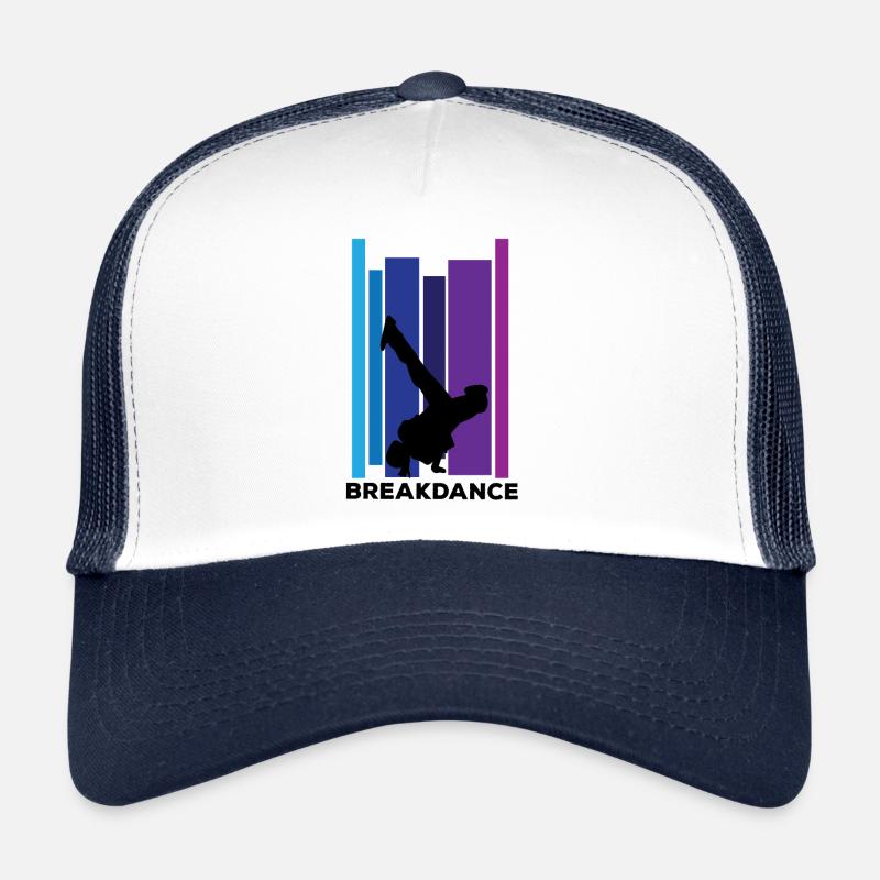 break dancing Trucker Cap