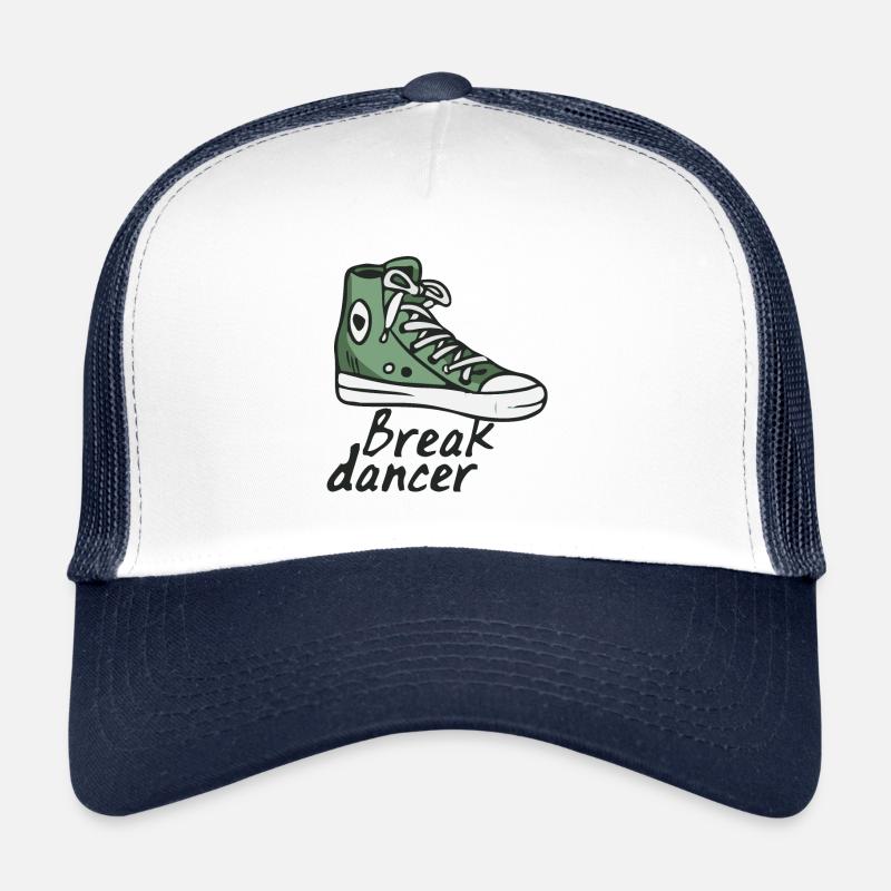 break dancing Trucker Cap