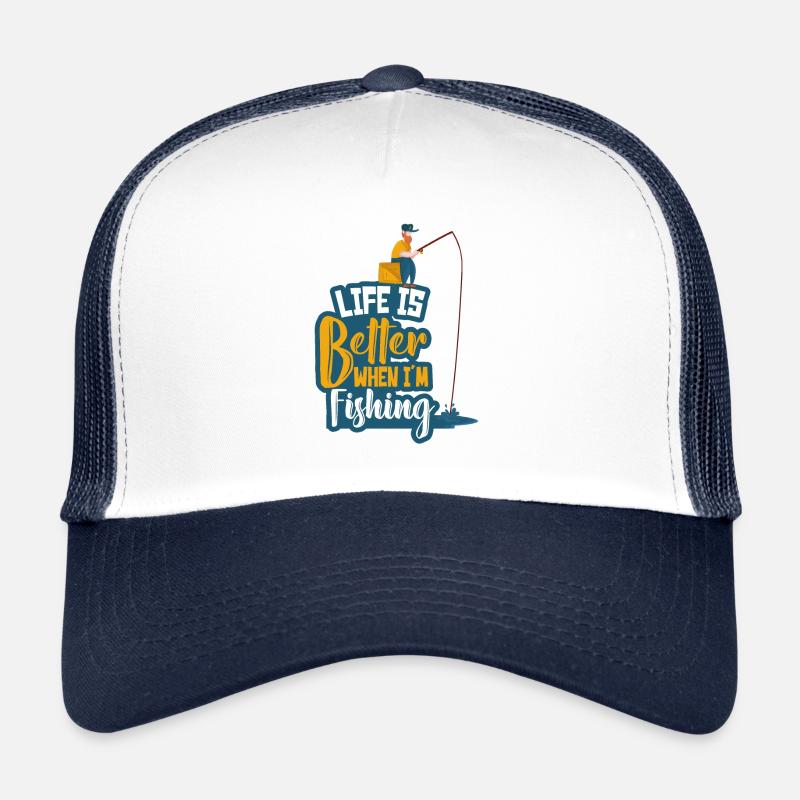 Pêche à la ligne Casquette trucker 