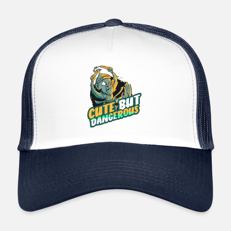 Fighting karate Trucker Cap