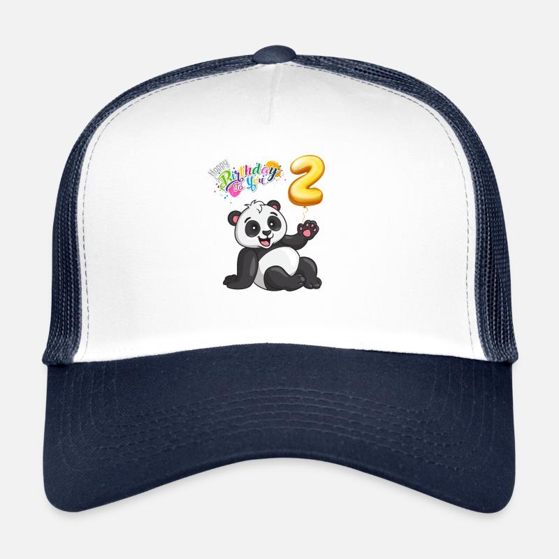Pandabear joyeux anniversaire deux ans Casquette trucker 
