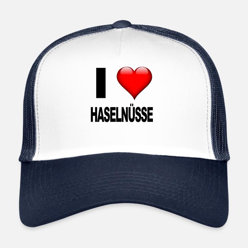 I love Haselnüsse Trucker Cap
