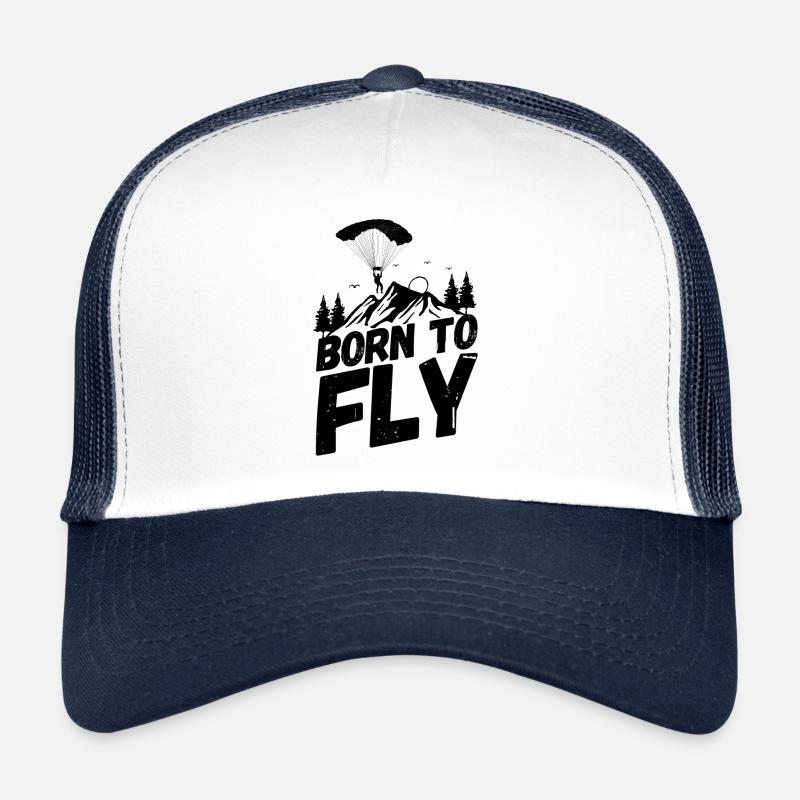 Fallschirm Skydiving Spruch Trucker Cap
