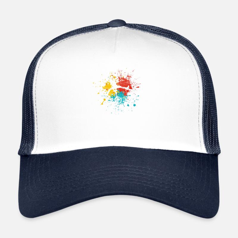Einrad - Trucker Cap - Weiß/Navy