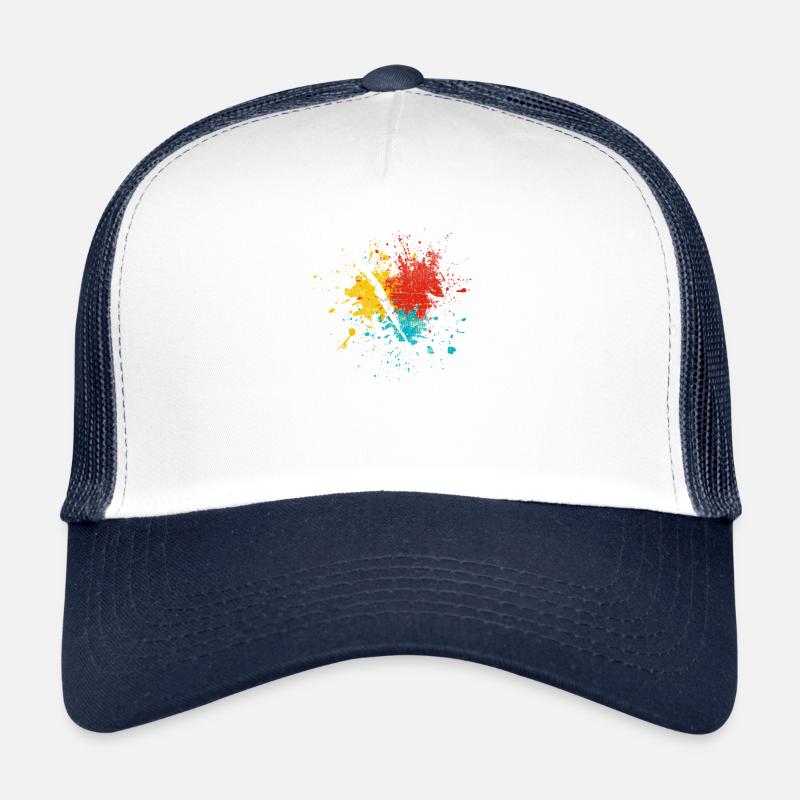 Planche à voile - Casquette trucker - blanc/marine