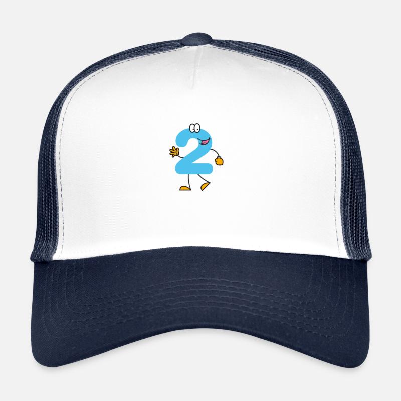 Funny number two the funny number two Trucker Cap