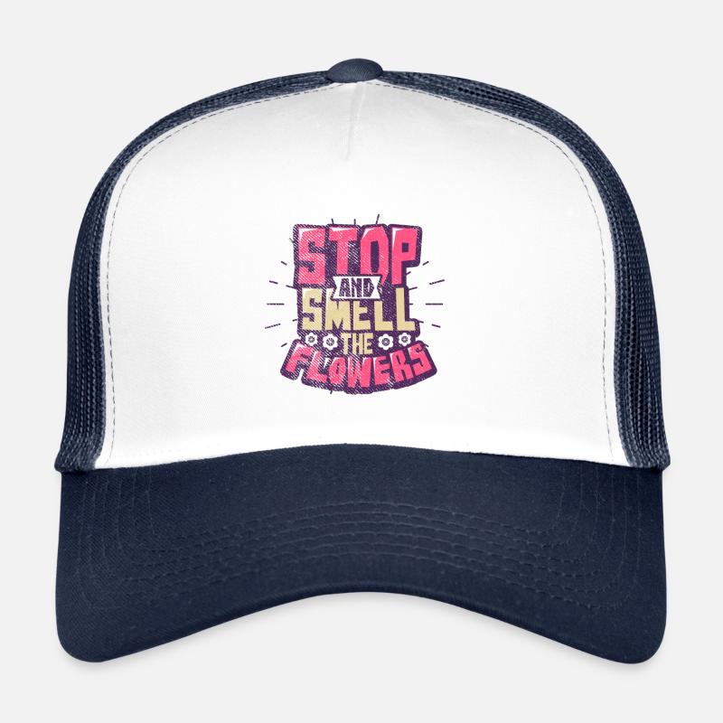 Fleurs Casquette trucker 