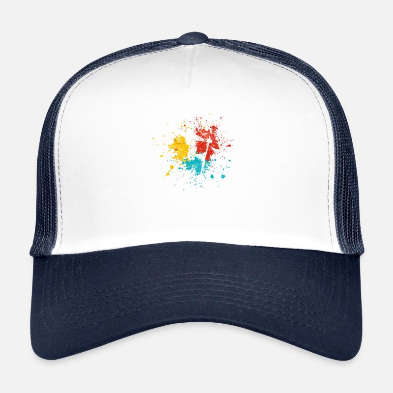Ski - Trucker Cap - Weiß/Navy