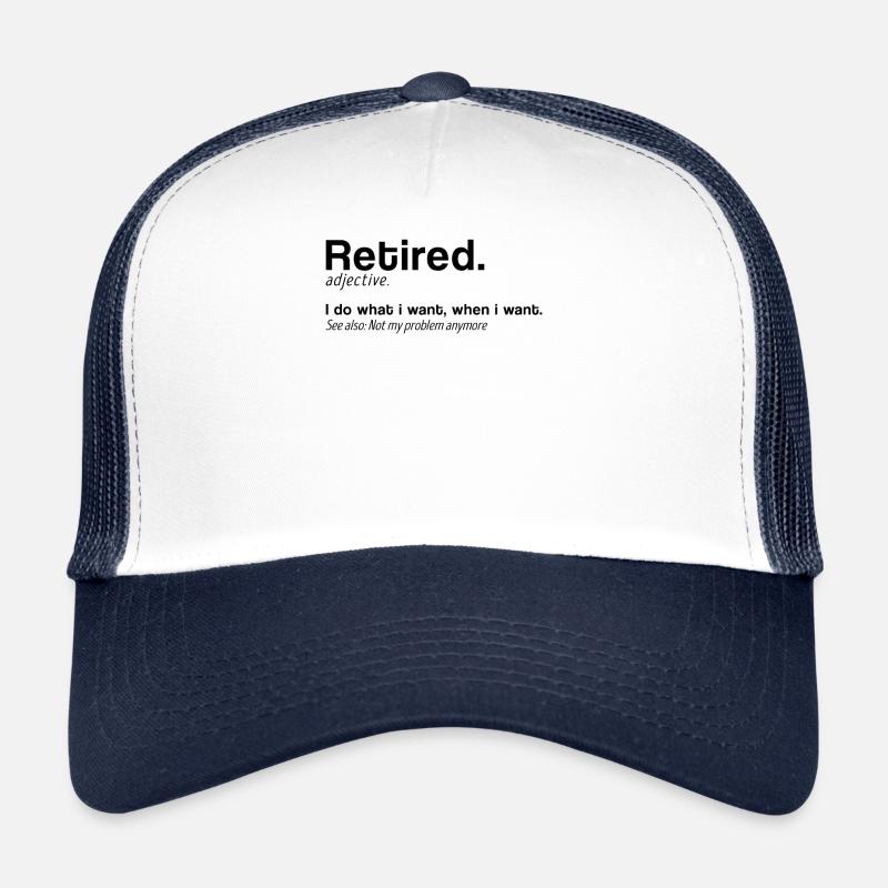 Definition Pensionierung Definition Pensionierung Trucker Cap