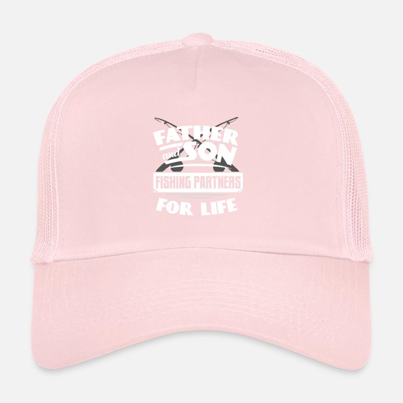 Père et fils à la pêche Casquette trucker 