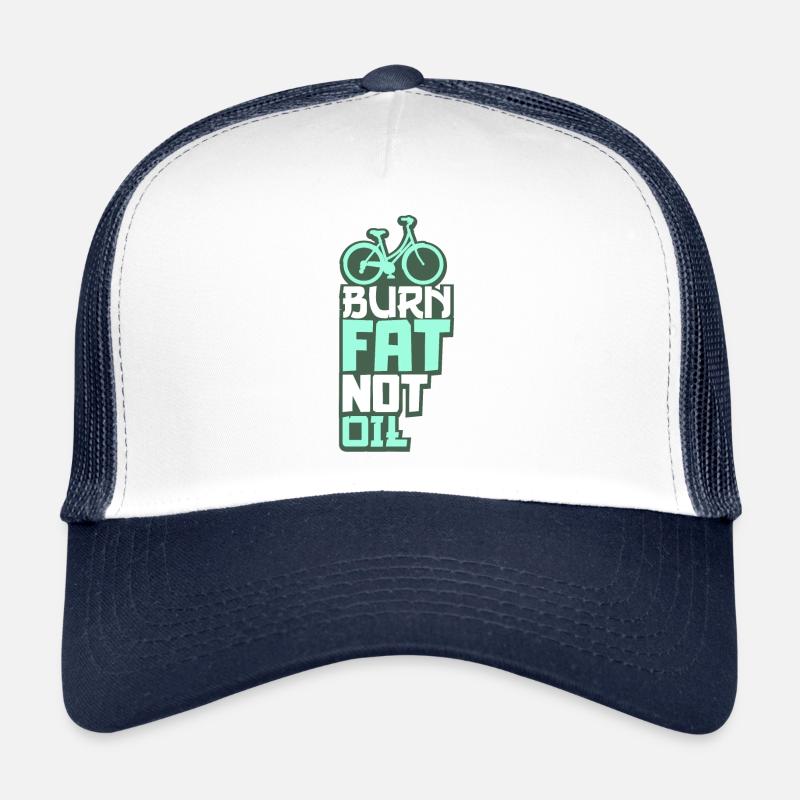 Protection de l'environnement de la bicyclette protection du climat Casquette trucker 