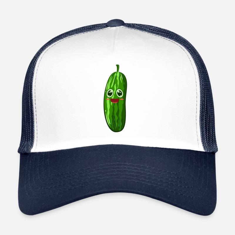 Cornichon au concombre Casquette trucker 