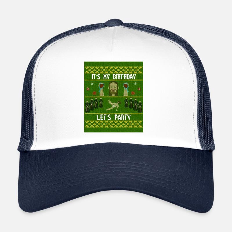 Jesus hat Geburtstag Lustiges Geschenk Trucker Cap