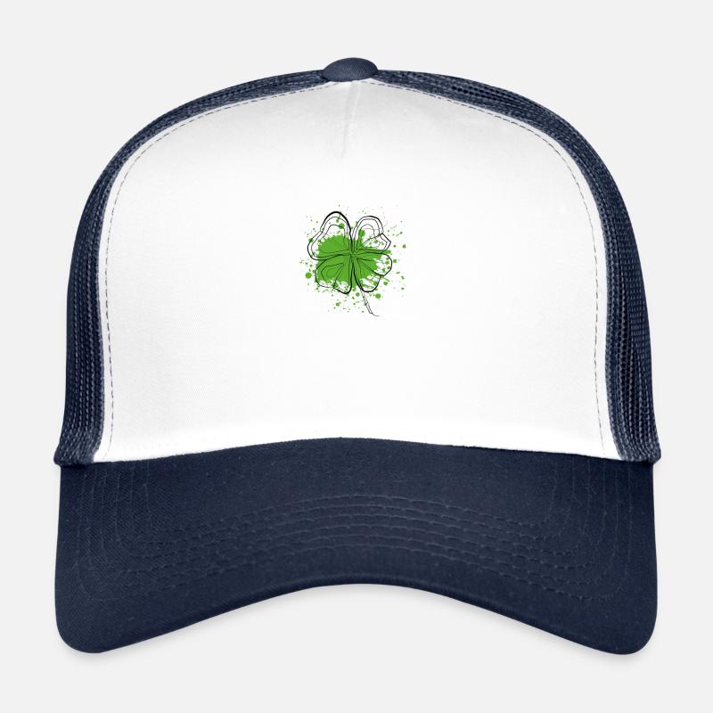Shamrock clover Trucker Cap
