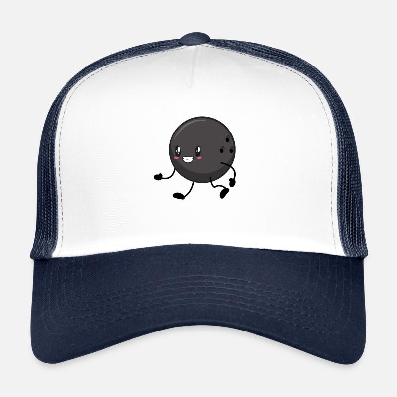 Boule de bowling Casquette trucker 