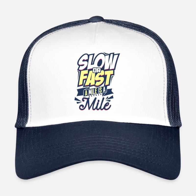 Laufen Marathon Läufer Trucker Cap