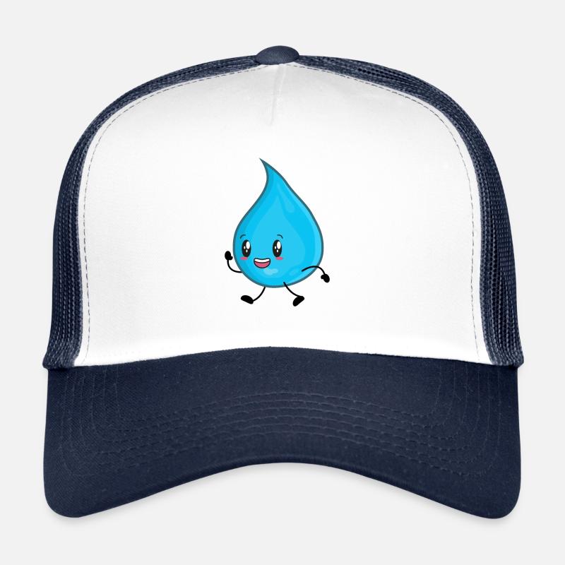 Water drops water Trucker Cap