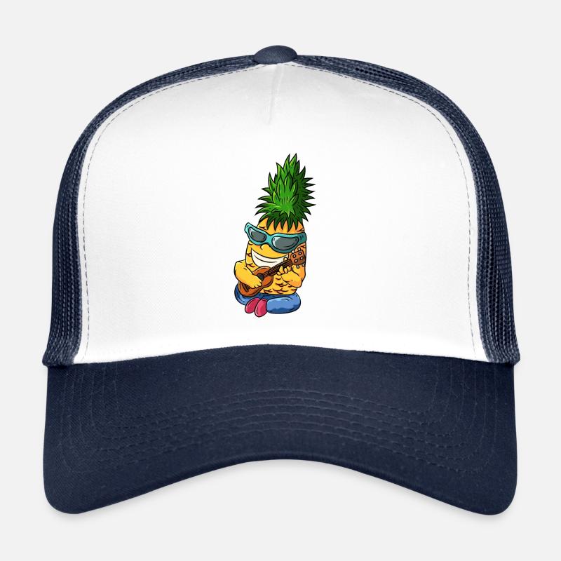 Ananas ukulélé Casquette trucker 