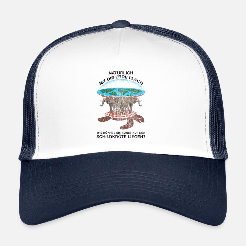 Flat Earth Trucker Cap