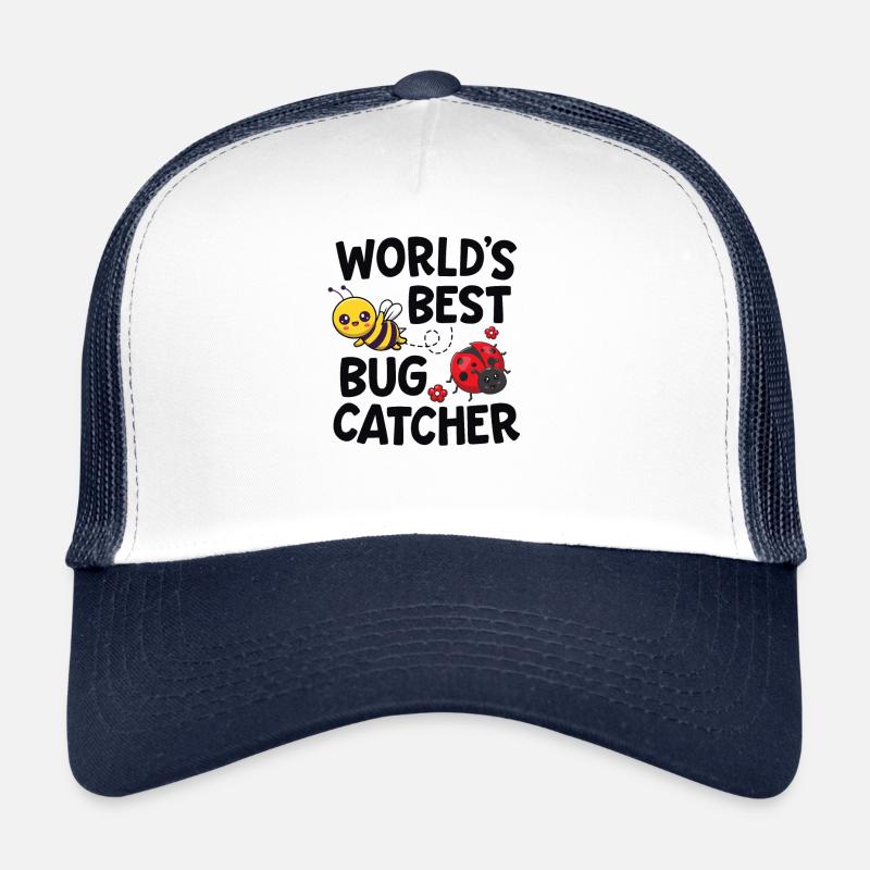 Meilleur attrape-insectes entomologiste du monde Insect Lady Casquette trucker 