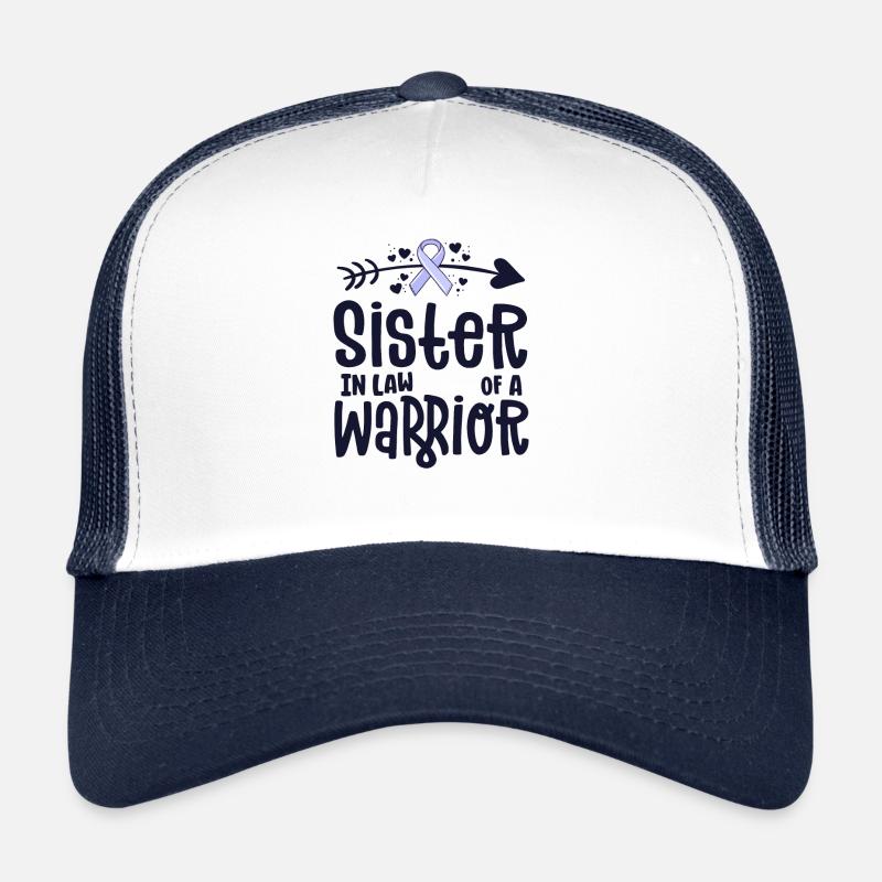 Belle-sœur d’un guerrier Casquette trucker 