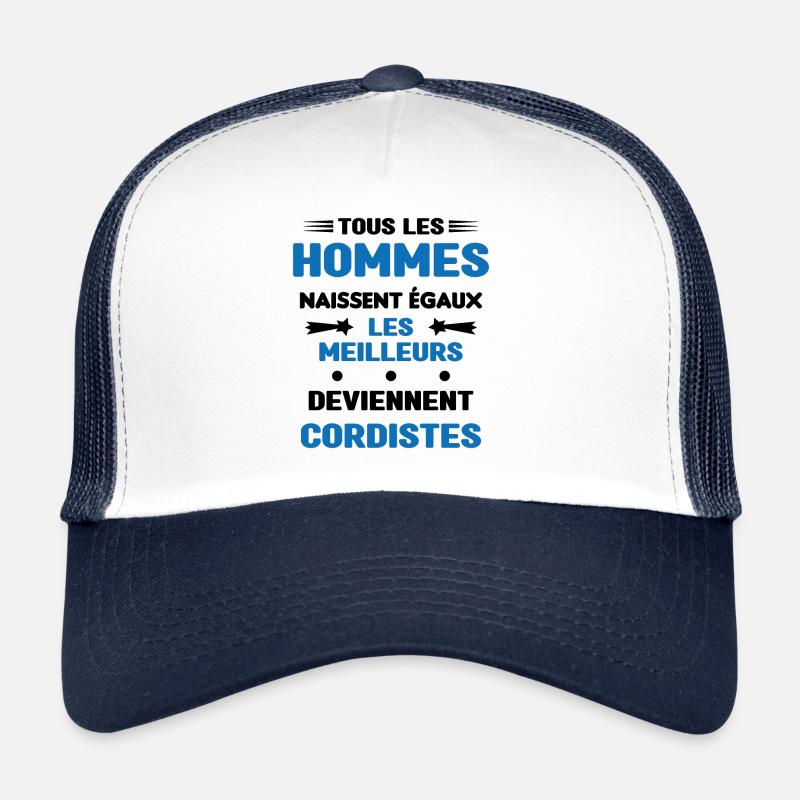 Les Meilleurs Hommes Deviennent Cordistes Casquette trucker 