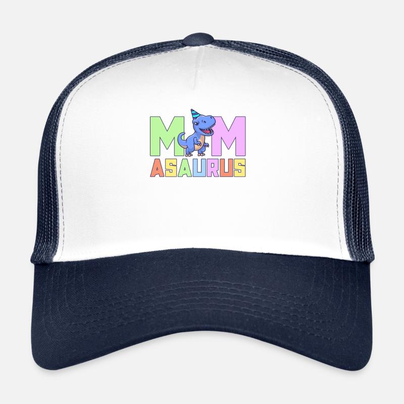 Mama Asaurus Dinosaurier Geburtstagsfeier TRex Matching Trucker Cap