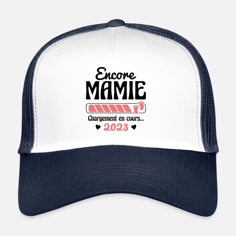 Encore Mamie En 2023 Cadeau Future Grand-mère Casquette trucker 