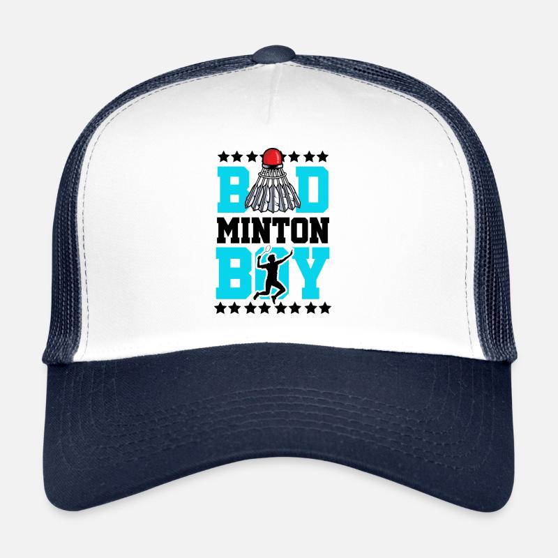 Badminton Boy Noun Definition Shuttlecock Badminto Trucker Cap