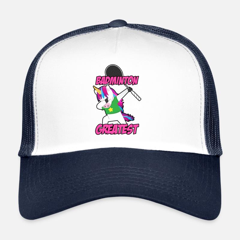 Badminton Is The Greatest Badminton Player Shuttle Trucker Cap