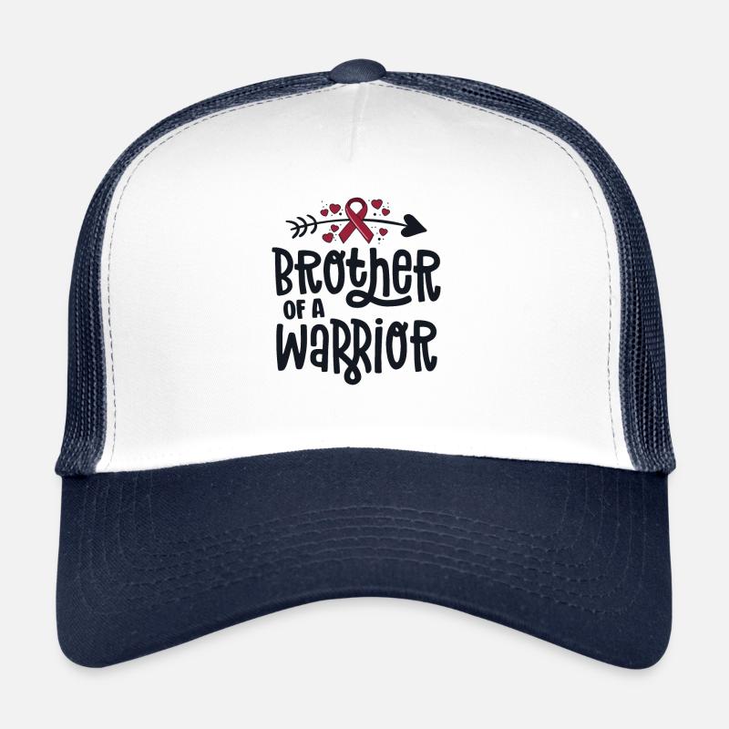 Bruder eines Kriegers Gefäßfehlbildung Trucker Cap