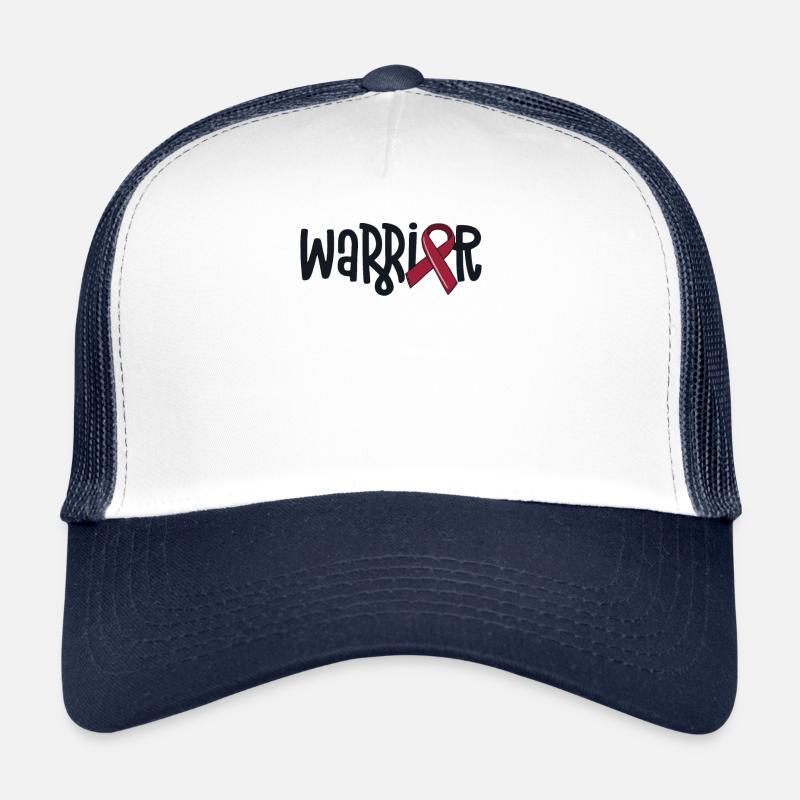 Vaskuläre Fehlbildung Krieger Burgunderhämangiom Trucker Cap