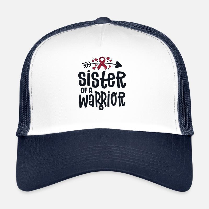 Sœur d’un guerrier malformation vasculaire Casquette trucker 
