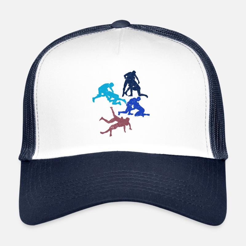 Grappling Martial Arts Wrestling Trucker Cap