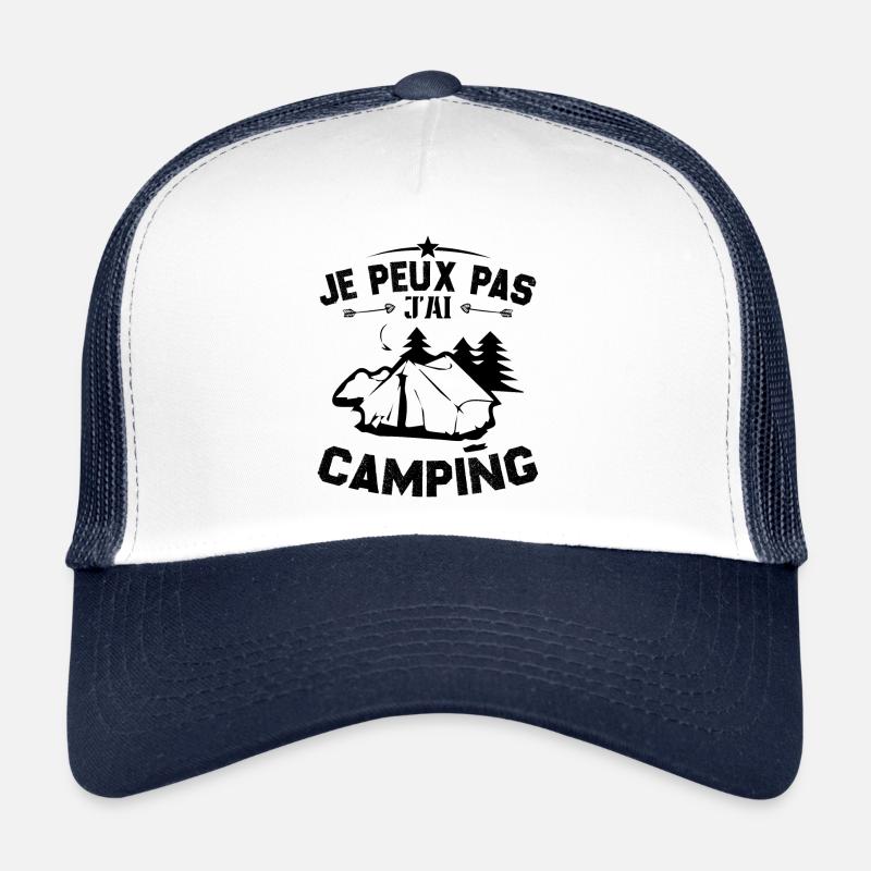 Je Peux Pas J'ai Camping Casquette trucker 