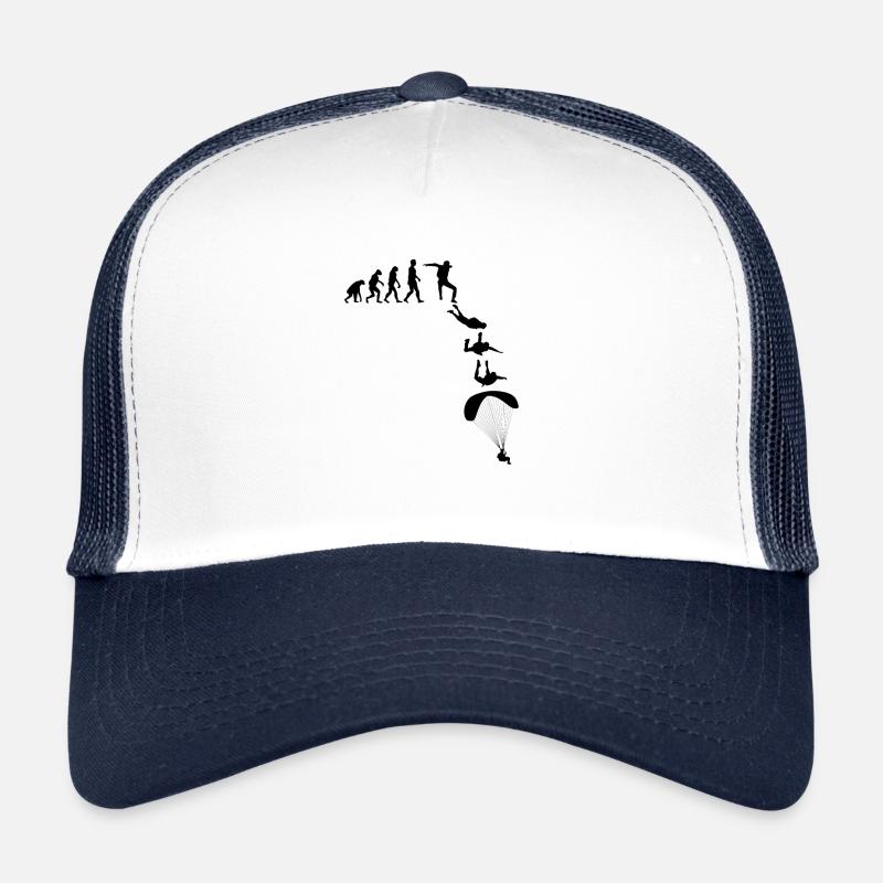 Evolution Graphic Paragliding Paraglider Skydiver Trucker Cap