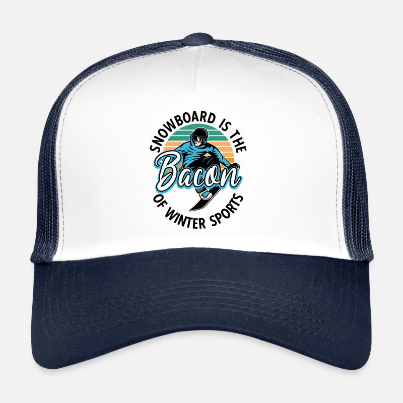 Snowboard Fun Freestyle Snowboarding Casquette trucker 
