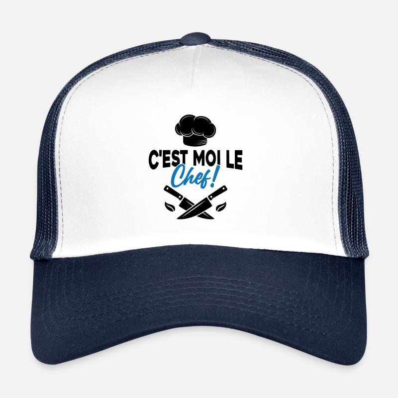 C'est moi le chef Toque de cuisinier Casquette trucker 