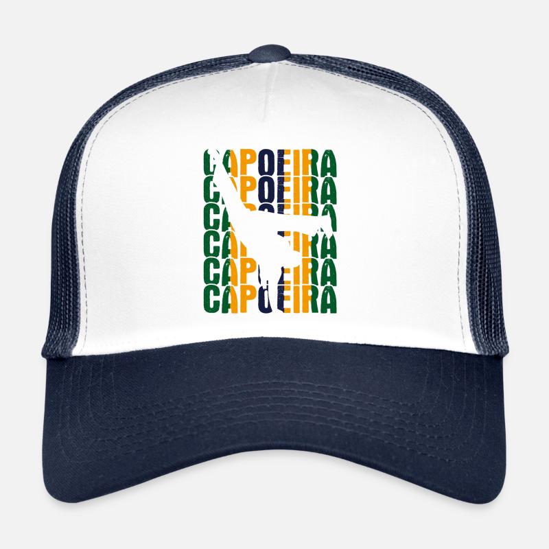 Capoeira - Trucker Cap - Weiß/Navy