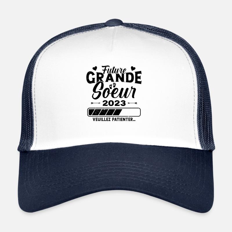 Future Grande Soeur 2023 Cadeau Annonce Grossesse Casquette trucker 