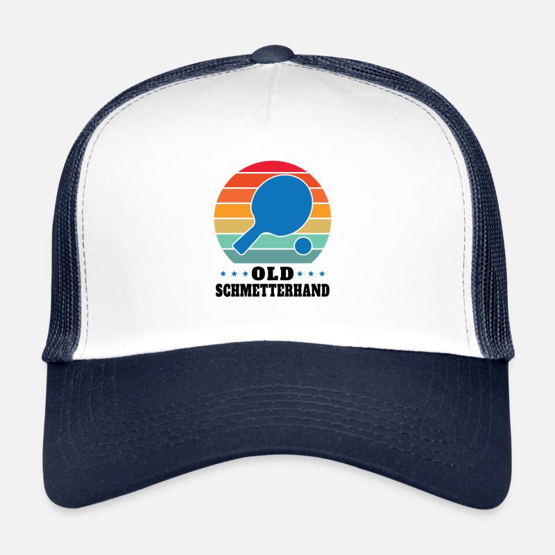 Old Schmetterhand Tischtennis Geschenkidee Casquette trucker 