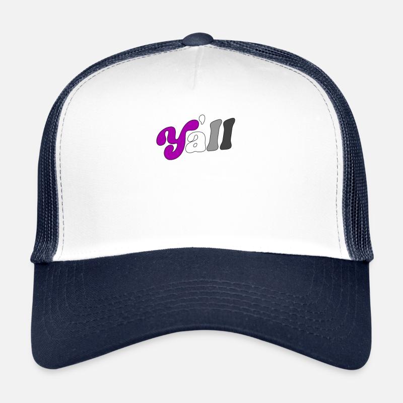 Asexueller Pride-Monat Südtexas Asexualität Trucker Cap