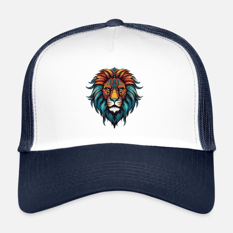 Lion Portrait Casquette trucker 